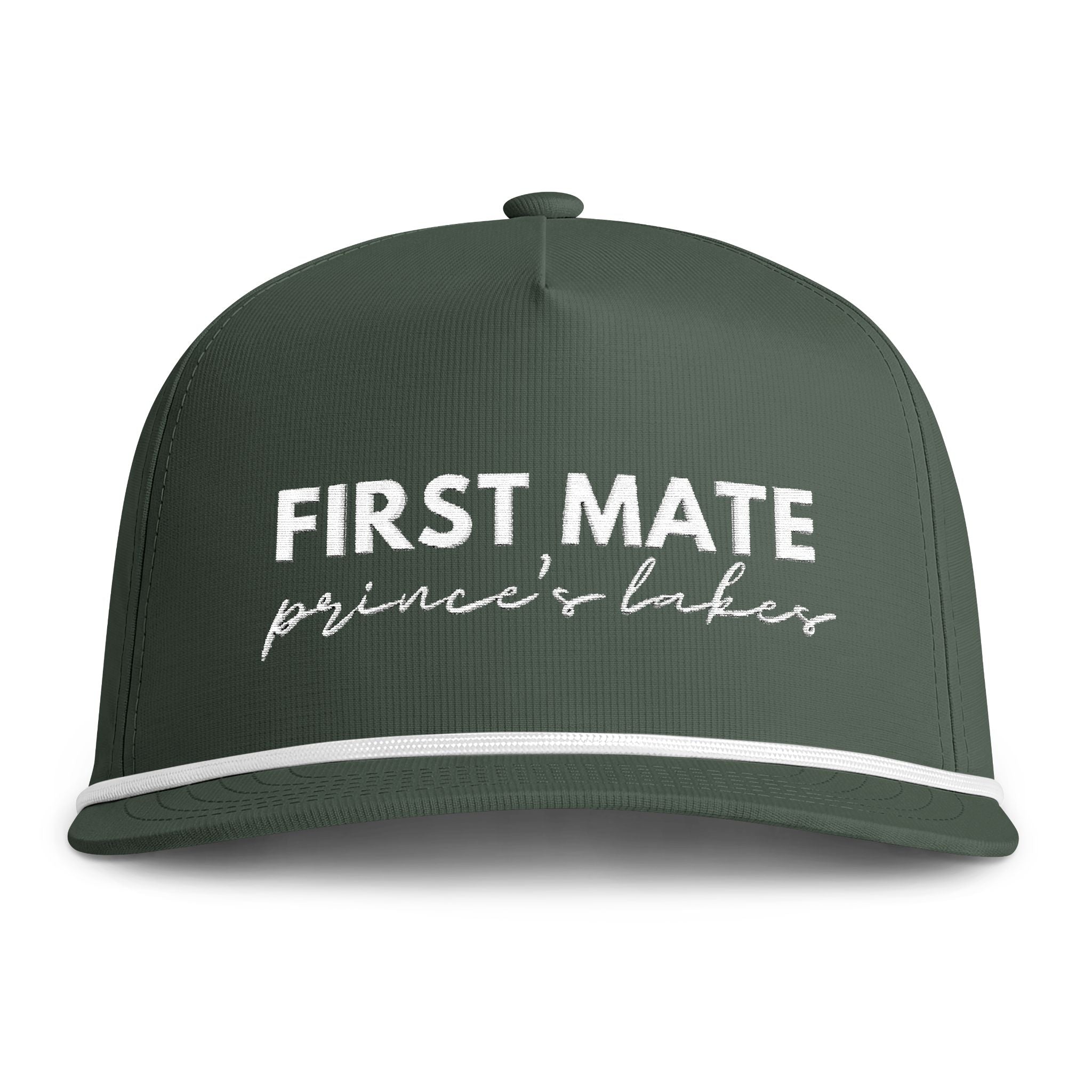First Mate Rope Cap – Sunwashed Nautical Hat