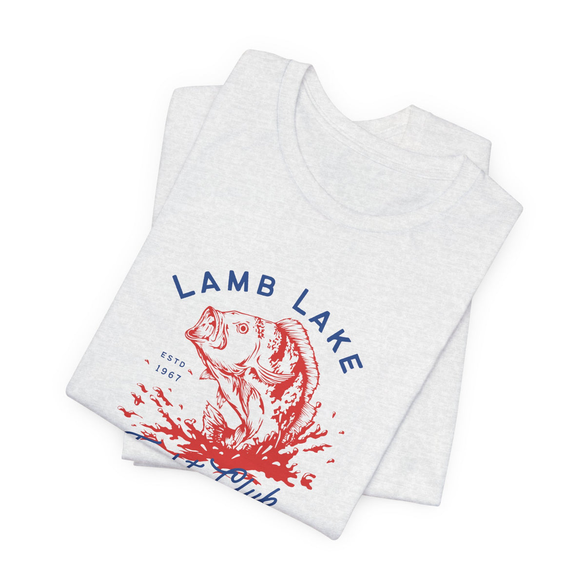 Lamb Lake Fight Club Fishing T-Shirt