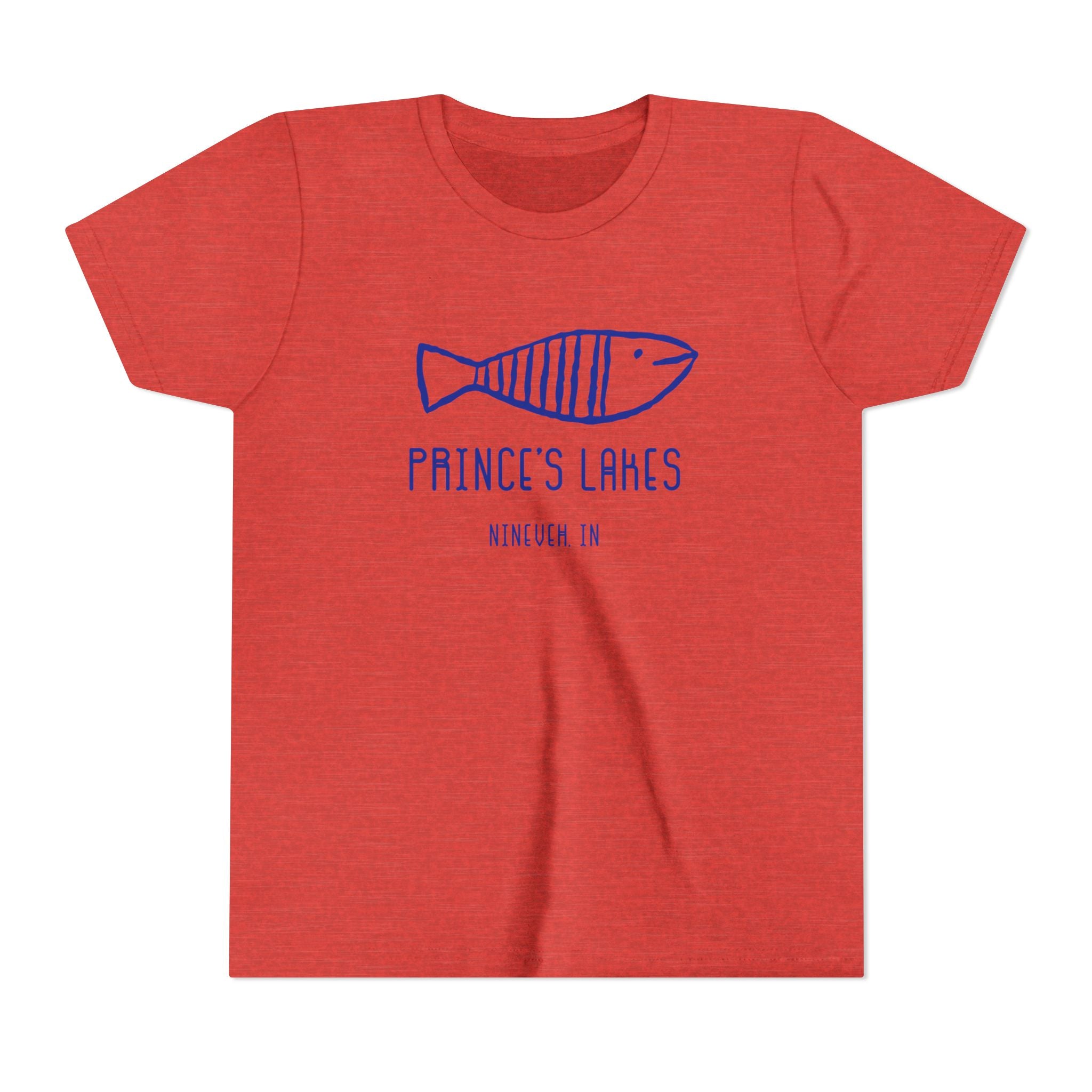 Youth Tee — 'Prince's Lakes' Retro Fish Kids T-Shirt