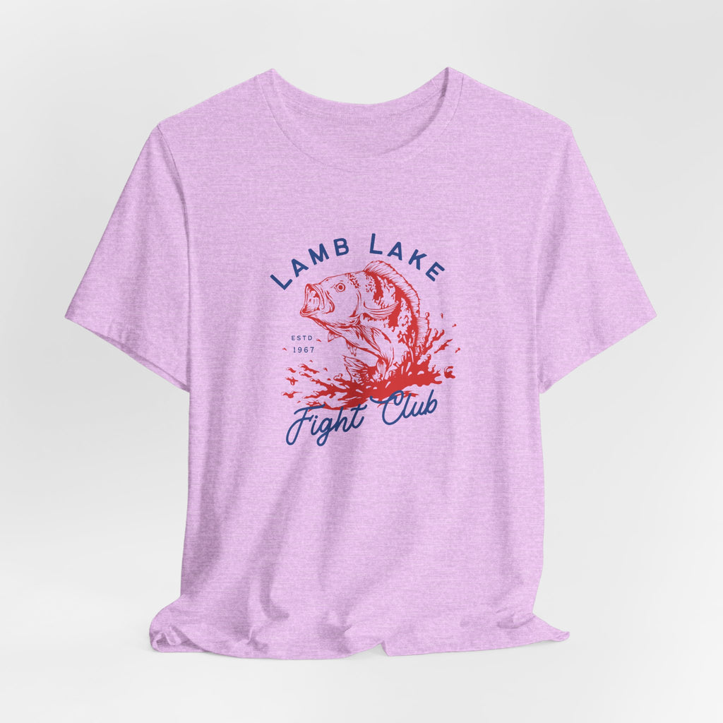 Lamb Lake Fight Club Fishing T-Shirt