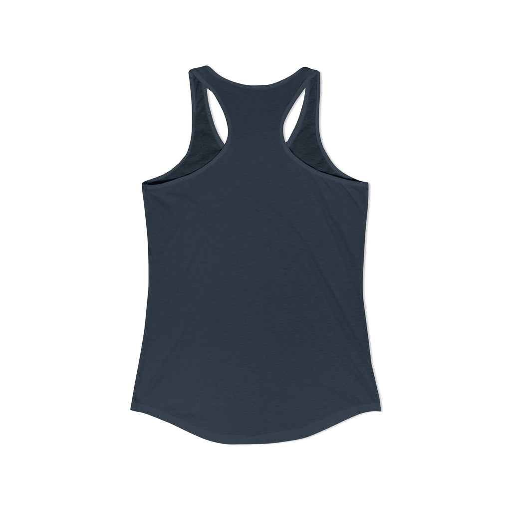 Women's Racerback Tank- "Kayak Prince's Lakes"