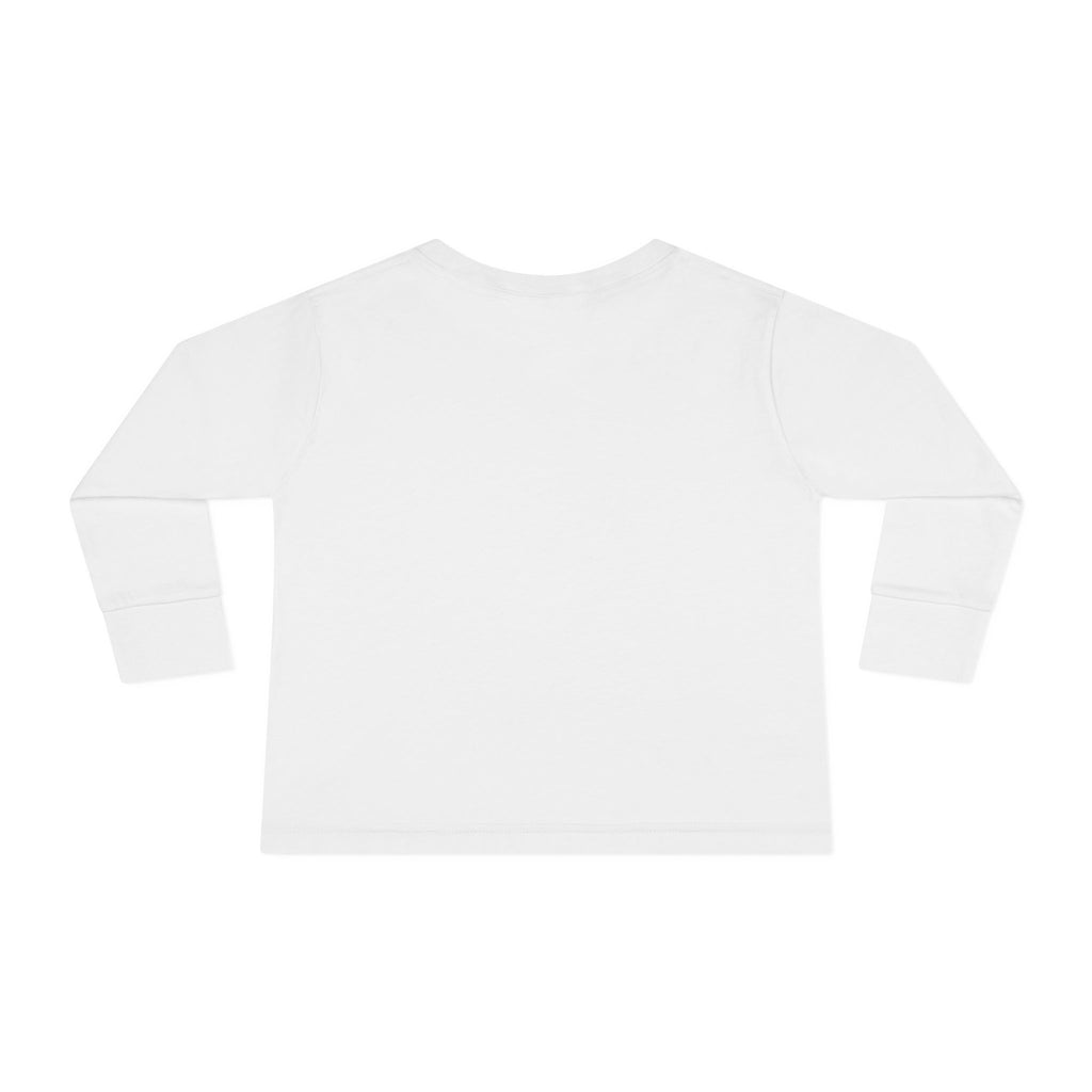 Toddler Long Sleeve Tee — "Prince's Lakes" Hand-Drawn Fish Graphic