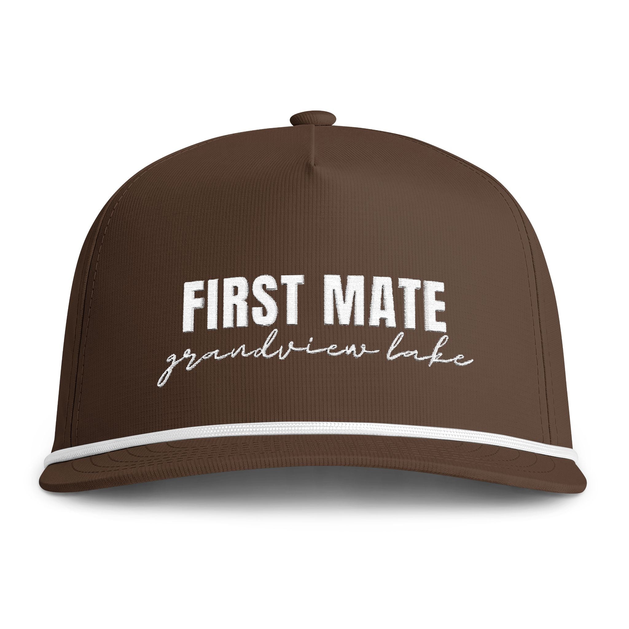 First Mate Grandview Lake Rope Cap – Sunwashed Nautical Hat