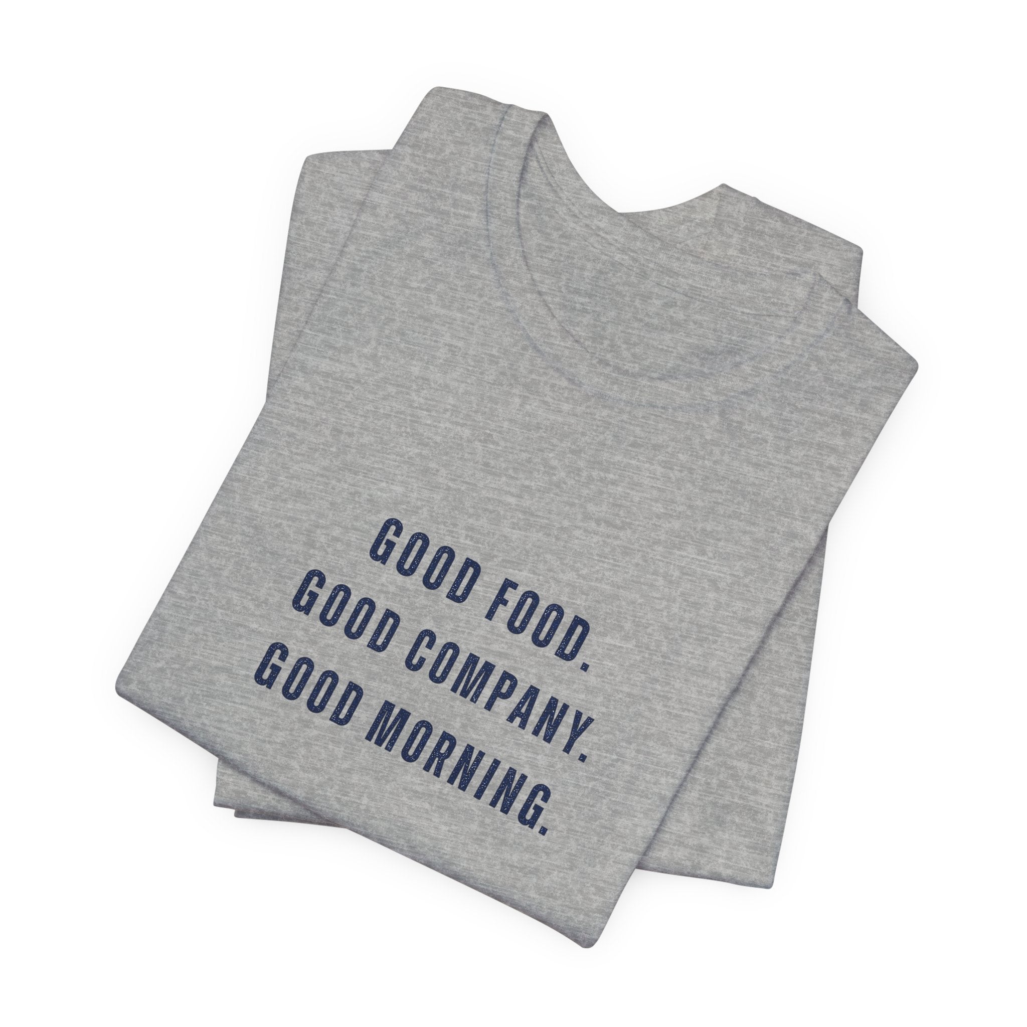 Breakfast Club Lake T‑Shirt — "Good Food. Good Company. Good Morning."