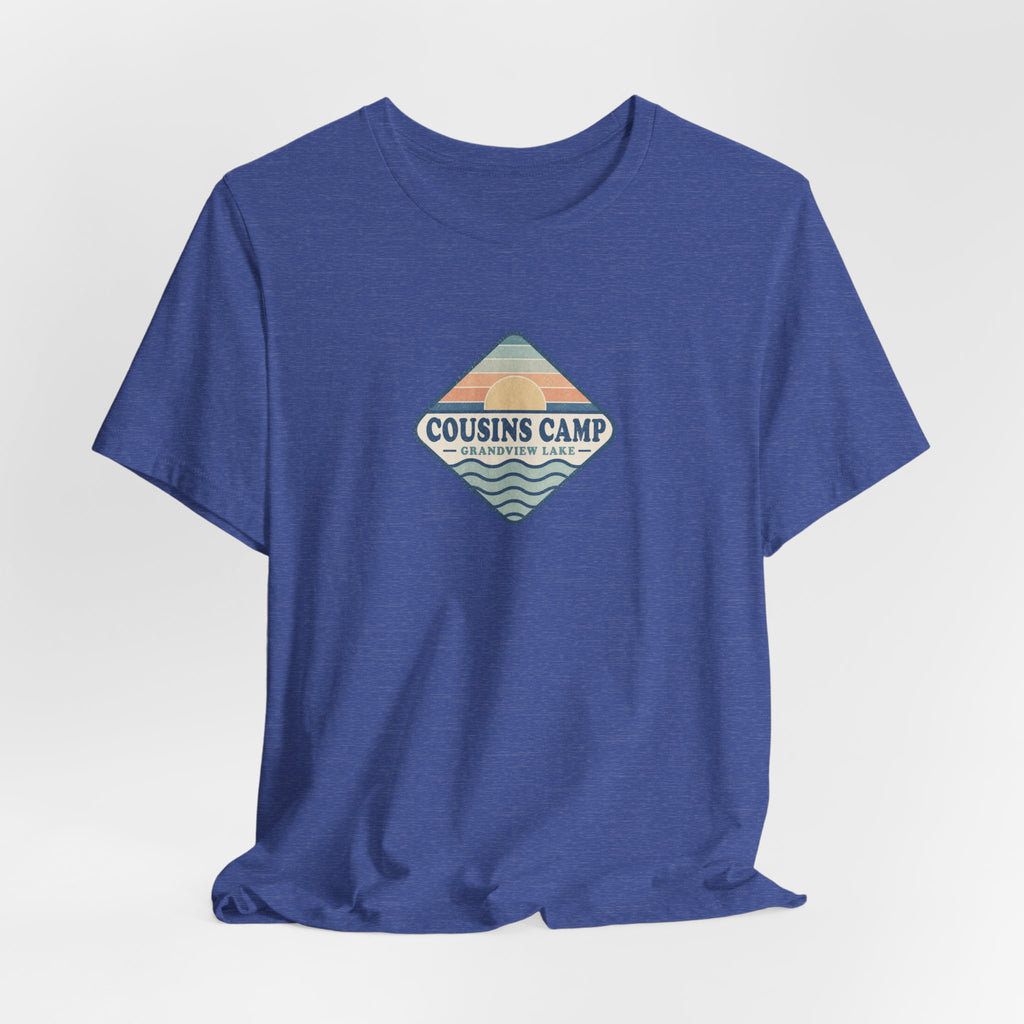 Camp Staff T-Shirt — 'Cousins Camp' Vintage Lake Tee