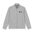 Soft Shell Jacket — 'Lamb Lake' Embroidered Fish Nature Design