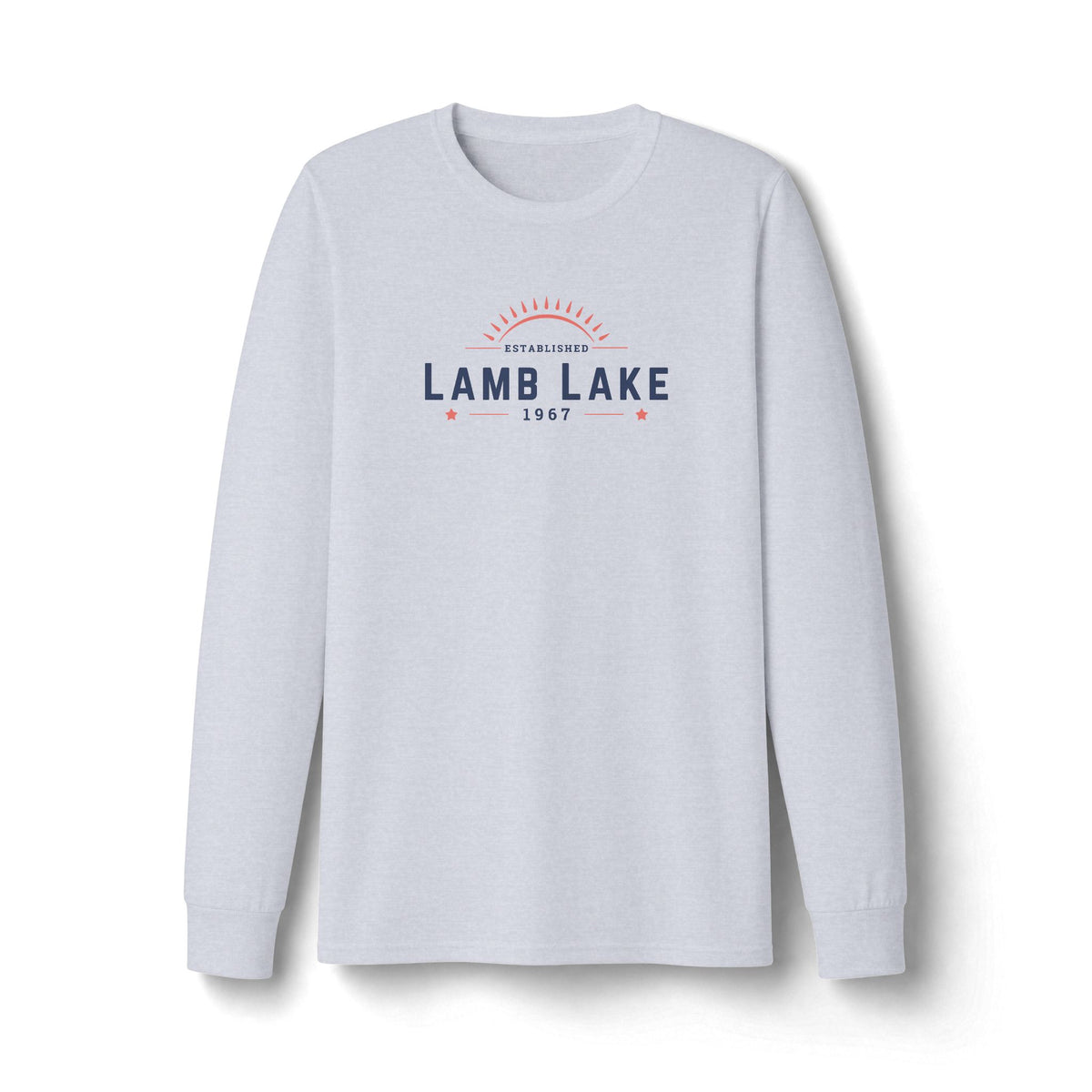 Lamb Lake Established 1967 Long Sleeve Tee