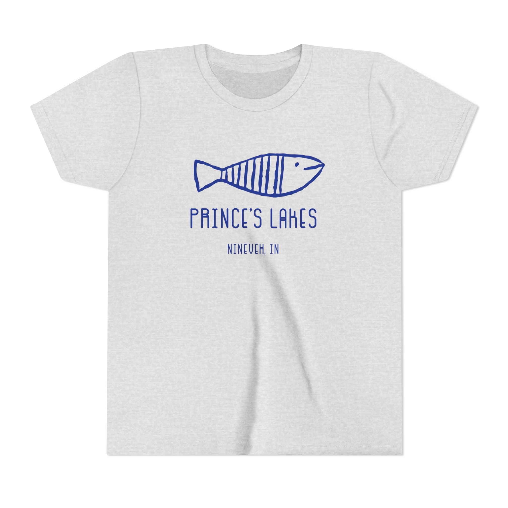 Youth Tee — 'Prince's Lakes' Retro Fish Kids T-Shirt