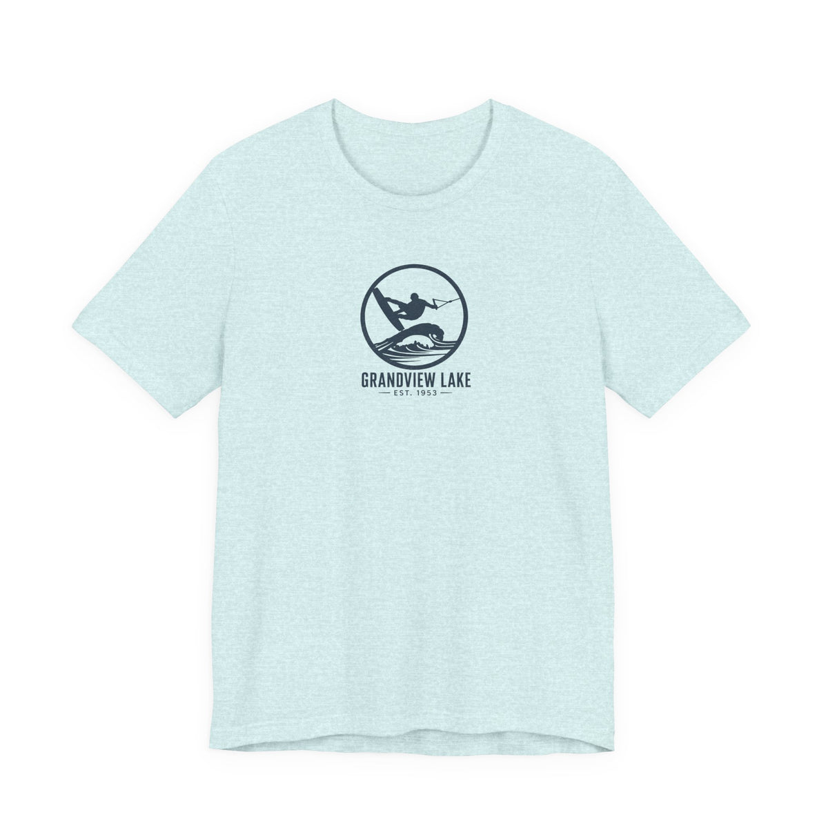 Grandview Lake Wakesurf Emblem Tee — Unisex
