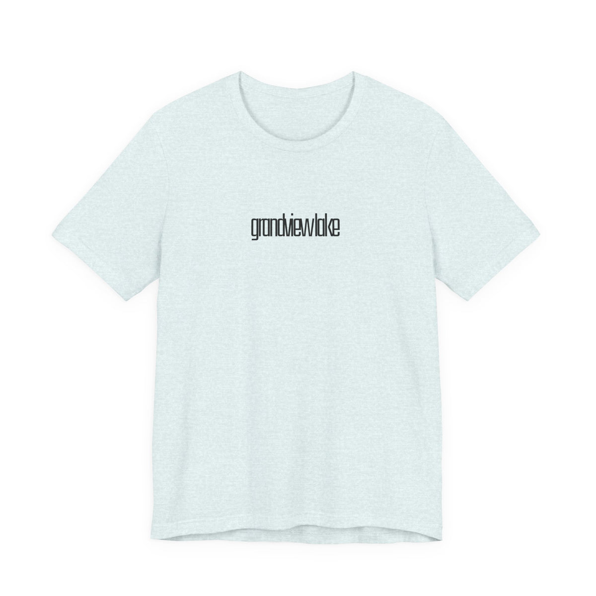 'grandview lake' Graphic Tee —  Minimal Logo T‑Shirt
