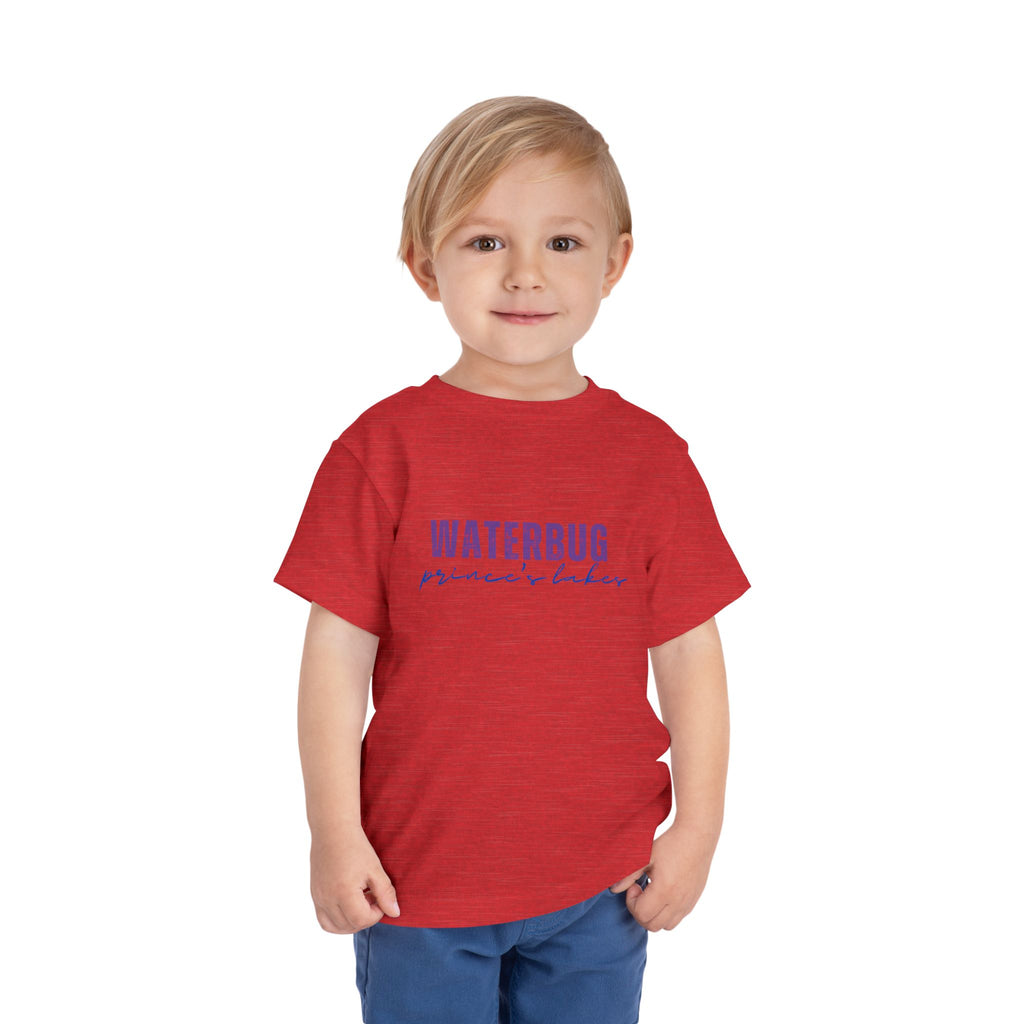 Toddler Tee — "WATERBUG prince's lakes" Water-Inspired Kids T-Shirt
