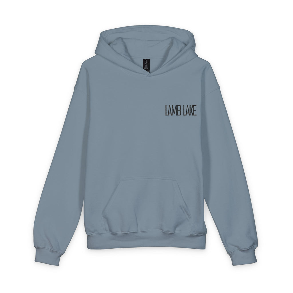 Youth Hoodie - LAMB LAKE Pocket Graphic