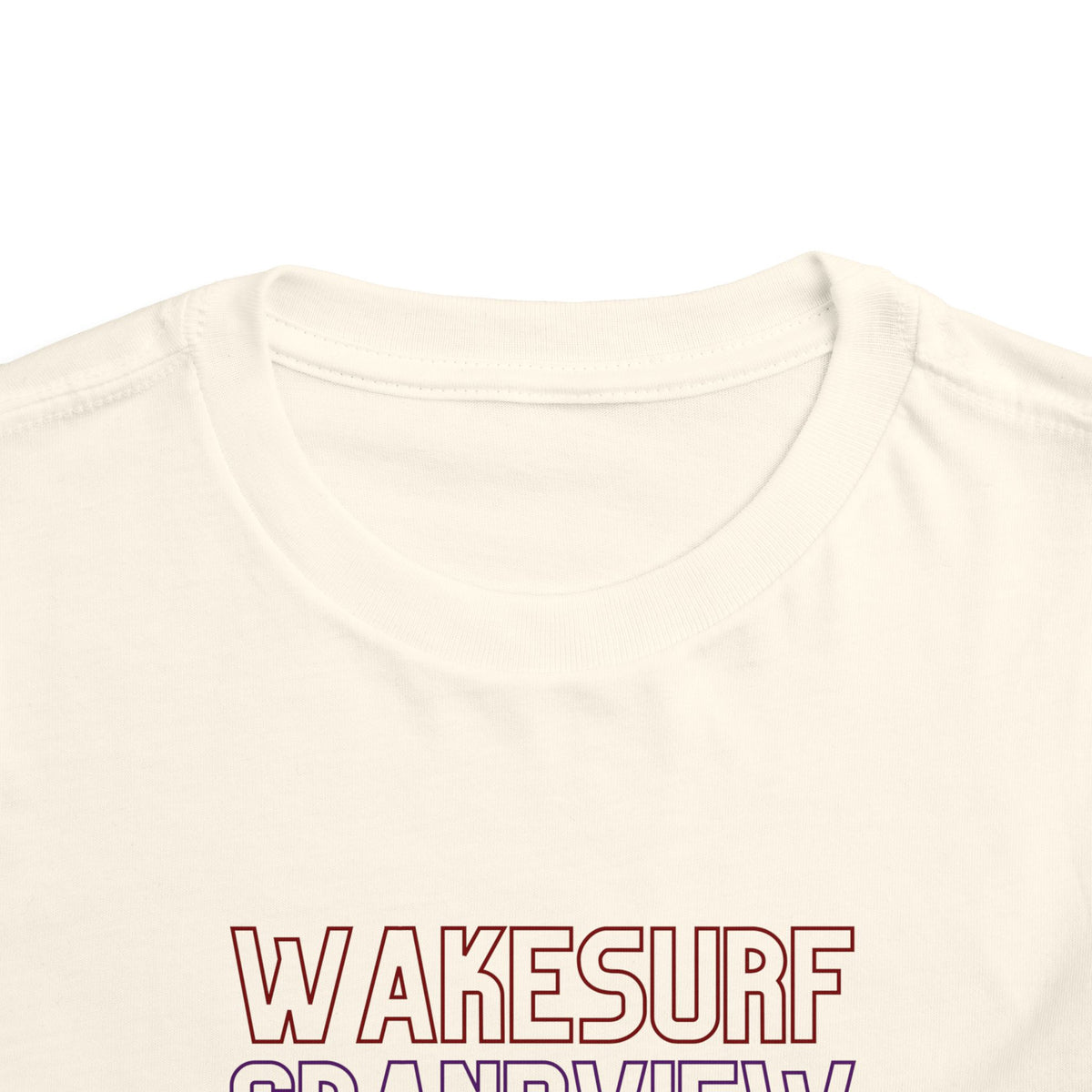 Grandview Lake Columbus Indiana Toddler Tee — Wakesurf Grandview Summer Shirt