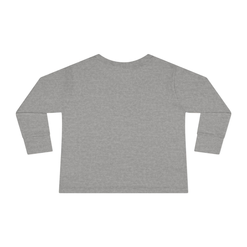 Toddler Long Sleeve Tee — "Prince's Lakes" Hand-Drawn Fish Graphic