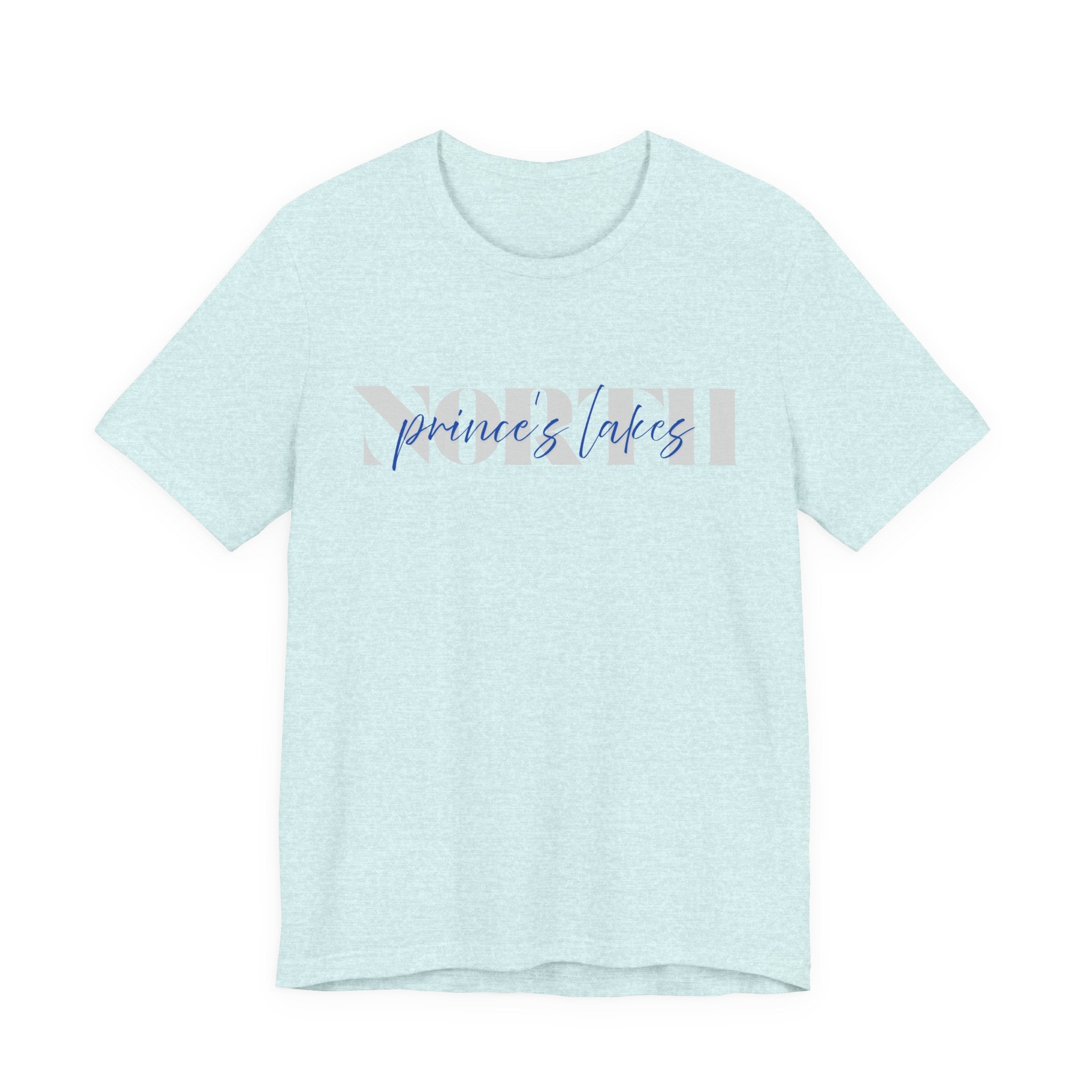 Prince's Lakes NORTH Tee — Script Graphic T-Shirt