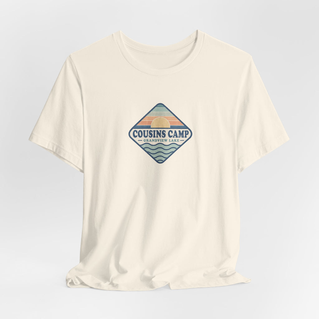 Camp Staff T-Shirt — 'Cousins Camp' Vintage Lake Tee
