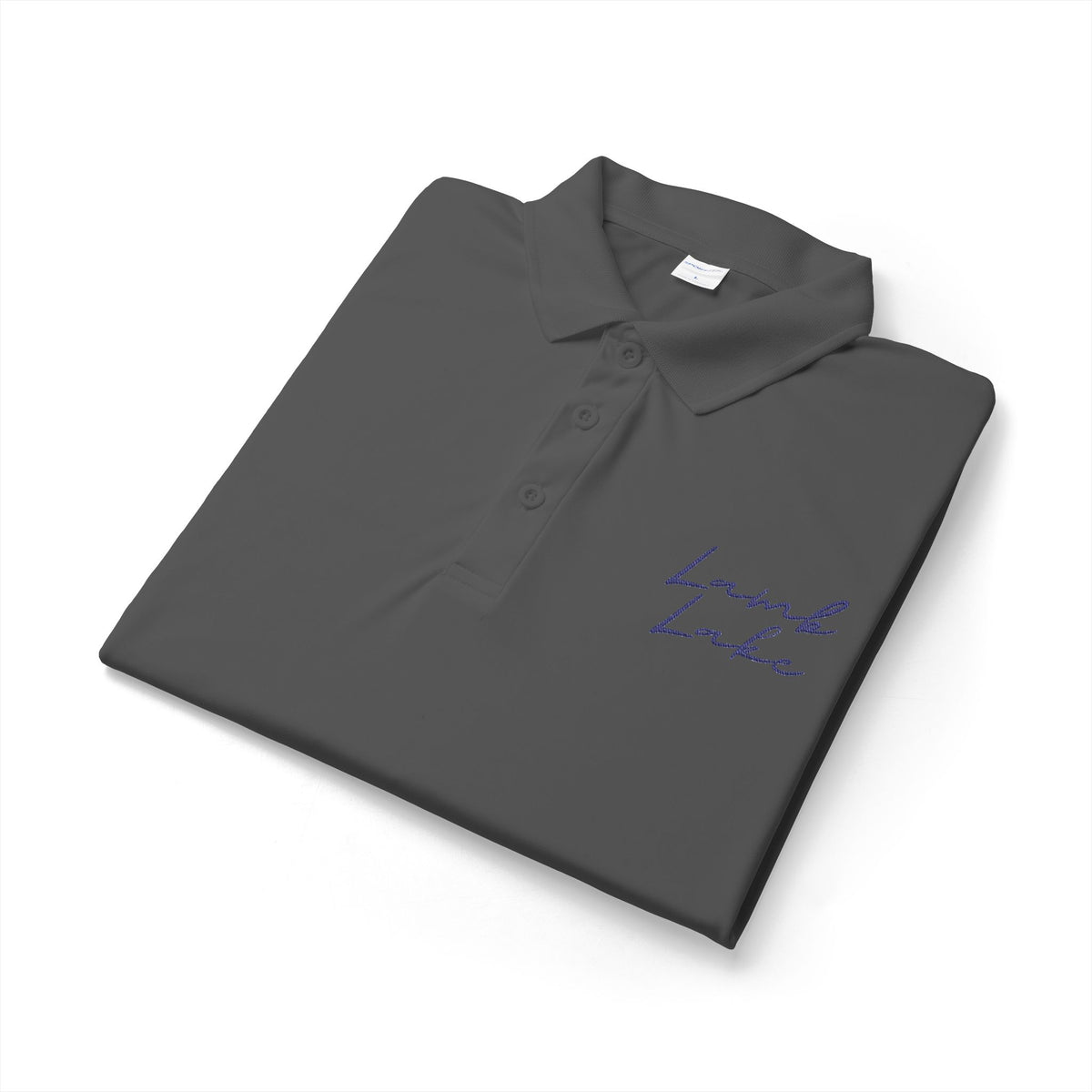 Embroidered 'Lamb Lake' Polo — Lightweight Performance Shirt