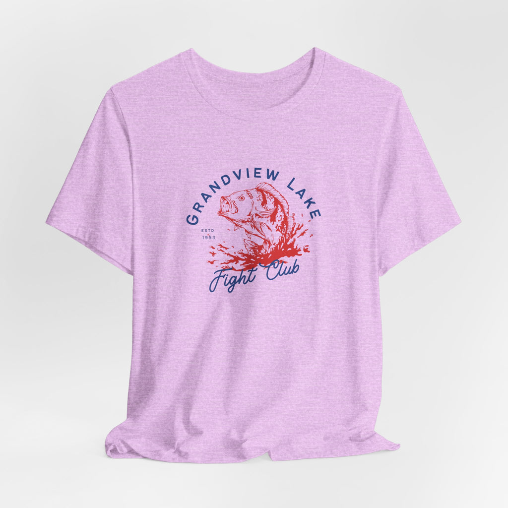 Grandview Lake Fight Club Fishing T-Shirt