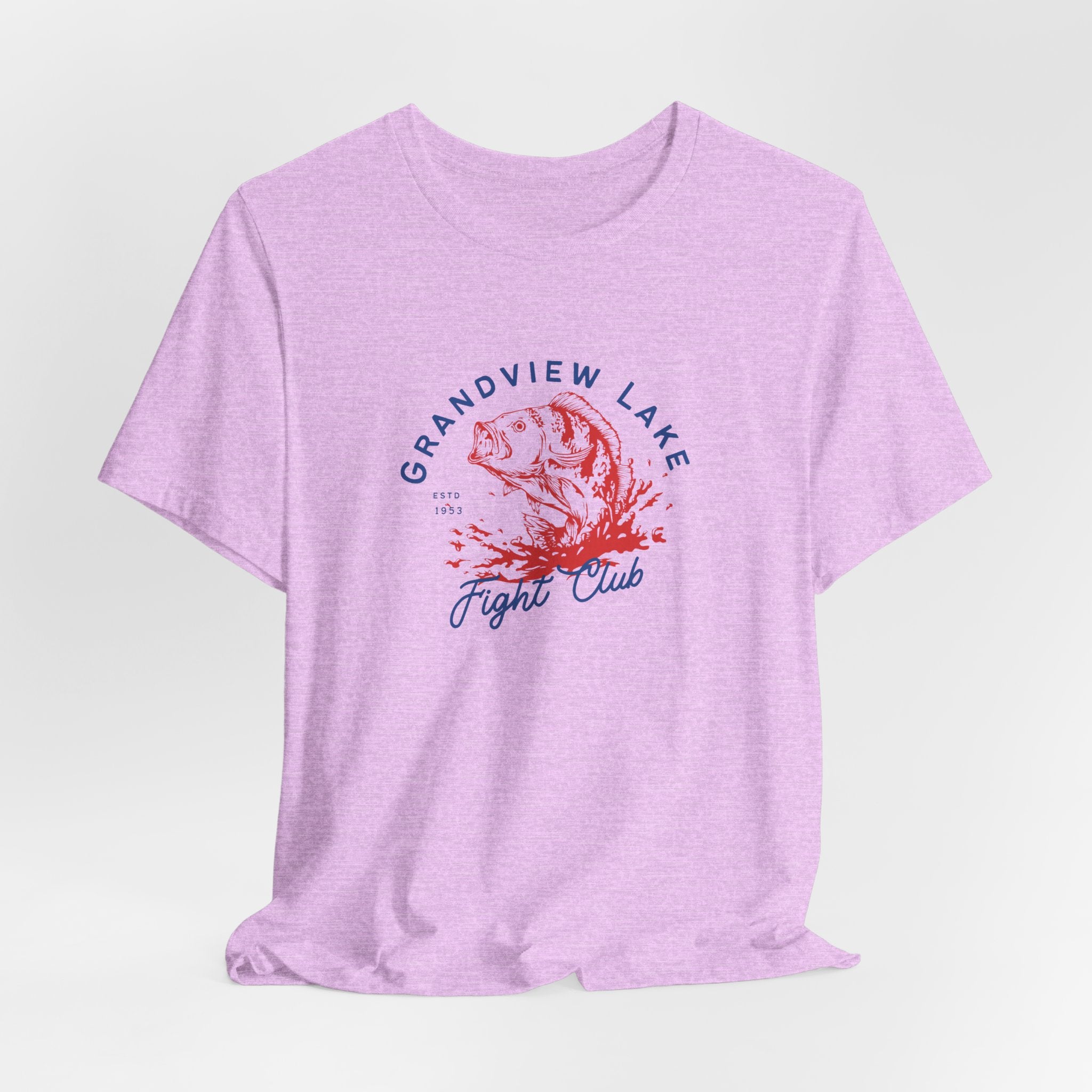 Grandview Lake Fight Club Fishing T-Shirt