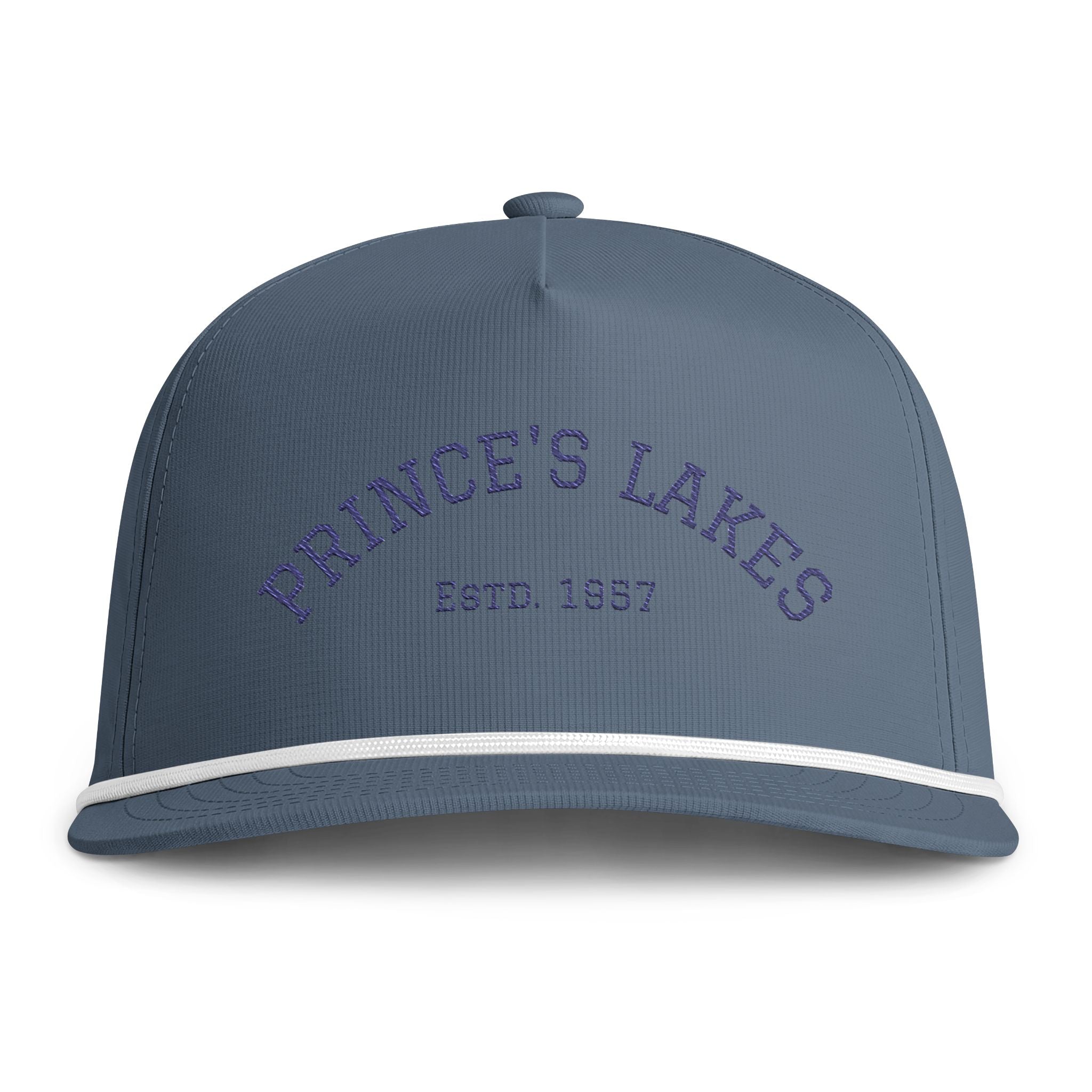 Prince's Lakes Rope Cap — Vintage Sunwashed Trucker Hat