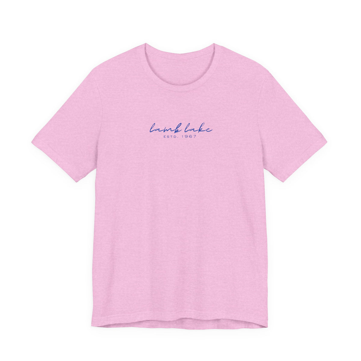 'lamb lake" Unisex Jersey Short Sleeve Tee