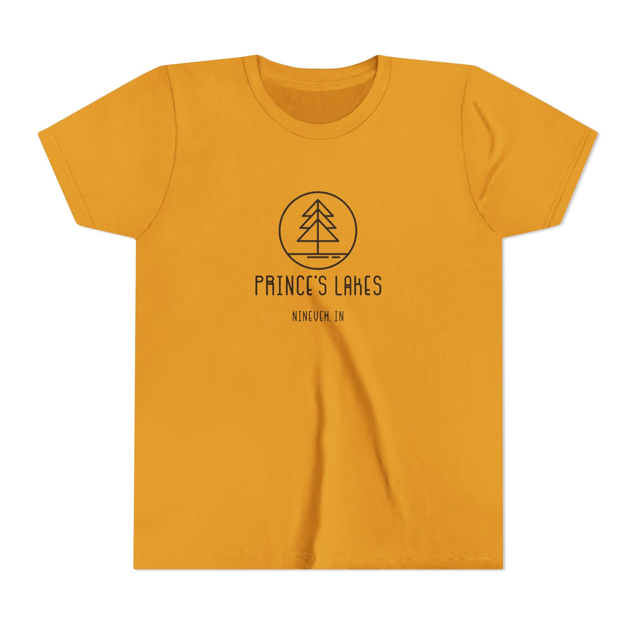Youth Tee — 'Prince's Lakes' Retro Camp Kids T-Shirt