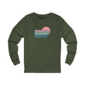 Grandview Lake Retro Sunset Long Sleeve Tee