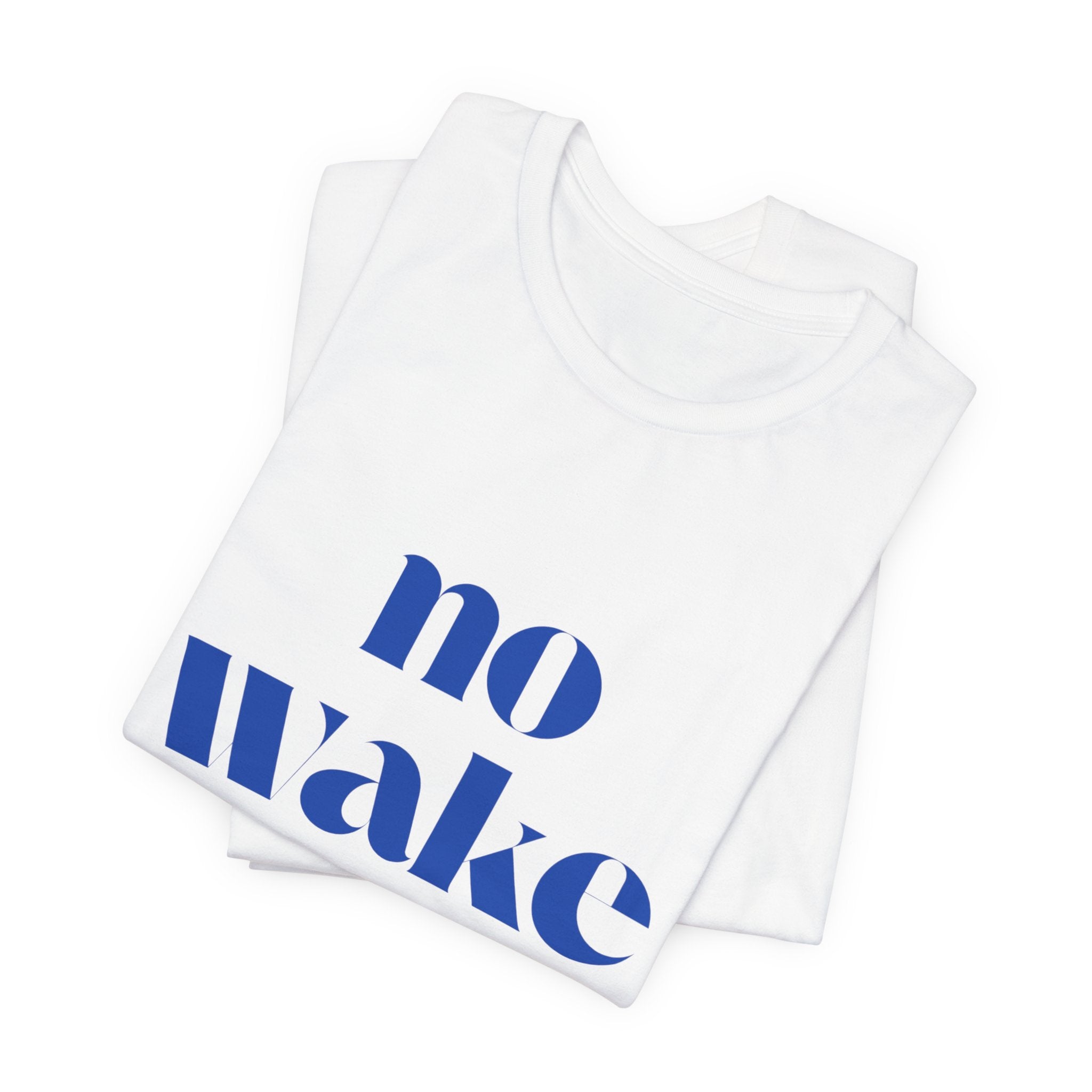 No Wake Zone T-Shirt — Nautical Relaxed Graphic Tee