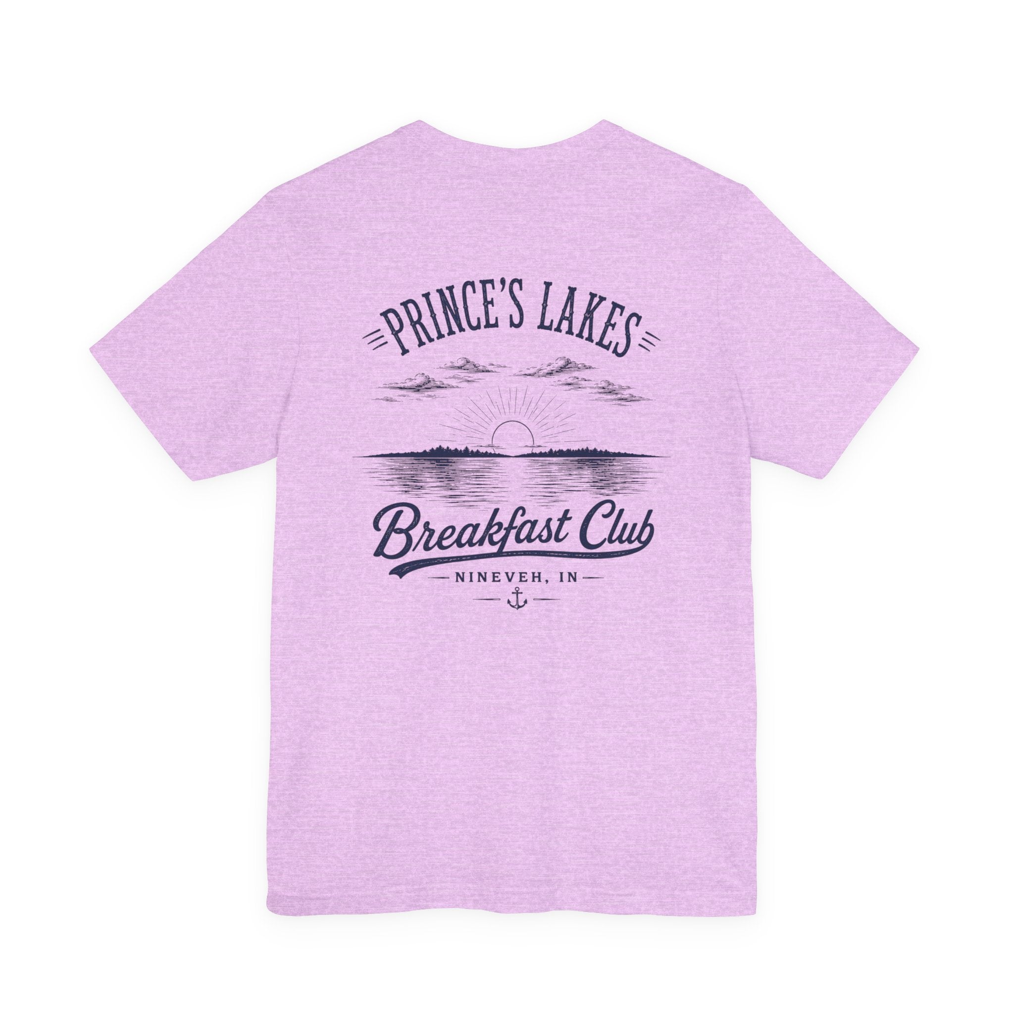 Breakfast Club Lake T‑Shirt — "Good Food. Good Company. Good Morning."