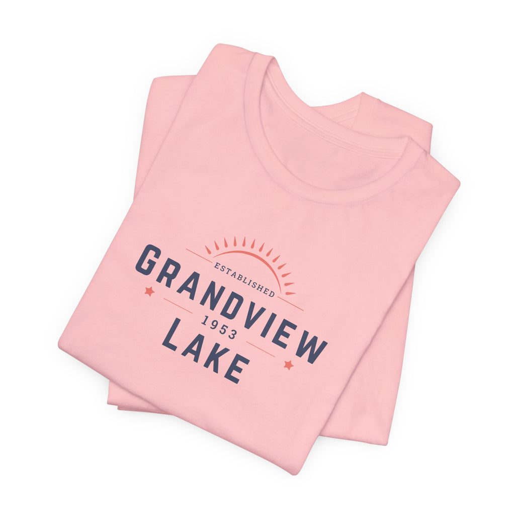 Grandview Lake Tee – Retro Lakeside Graphic T-Shirt