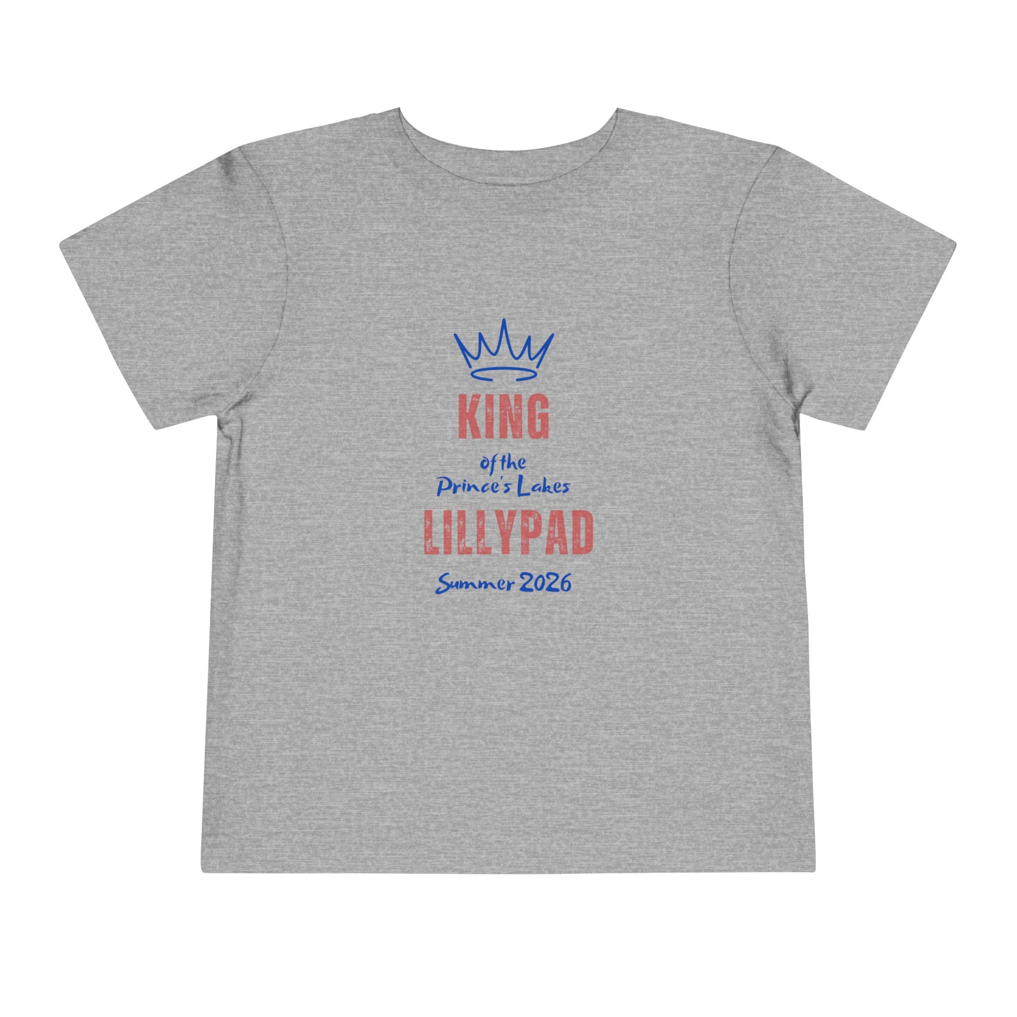 King of the Lillypad Toddler Tee — Prince's Lakes Summer 2026'