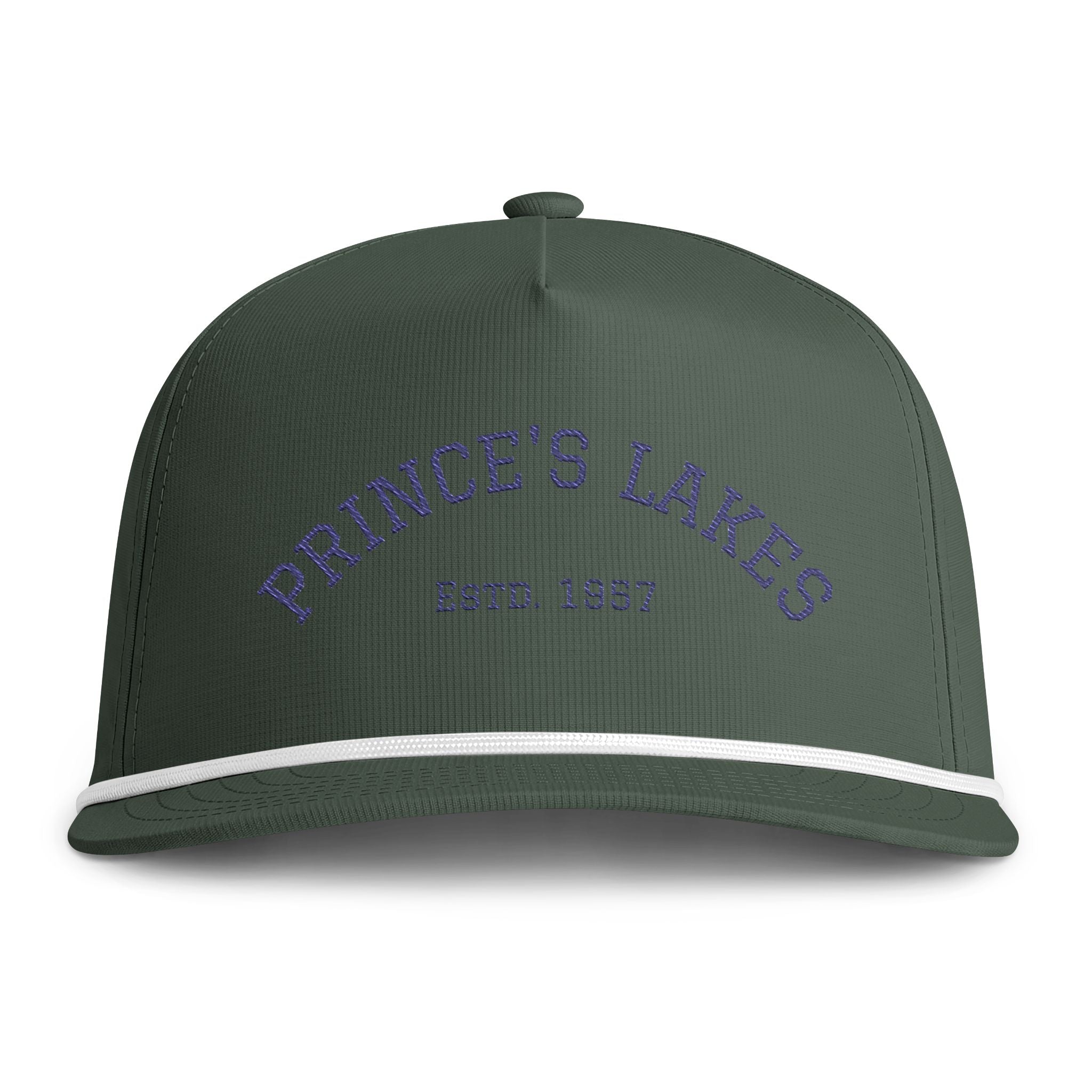 Prince's Lakes Rope Cap — Vintage Sunwashed Trucker Hat