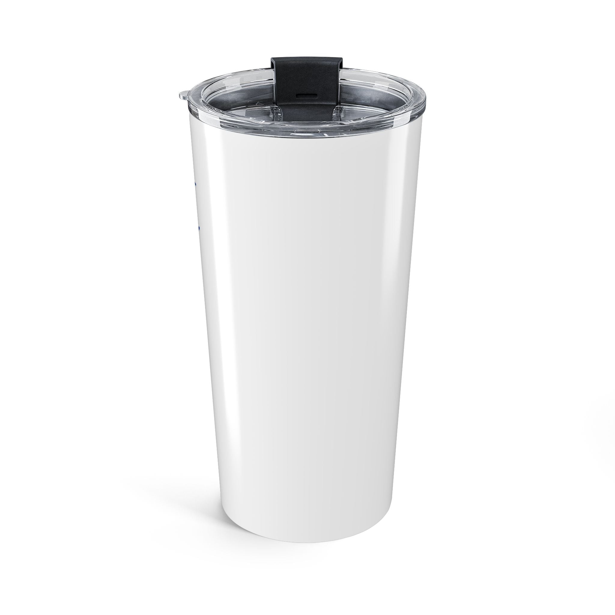 20oz Tumbler — "Grandview Lake" Blue Script Insulated Travel Cup