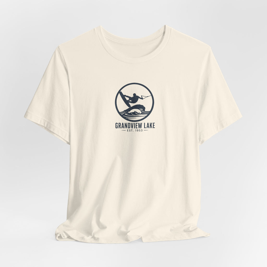 Grandview Lake Wakesurf Emblem Tee — Unisex