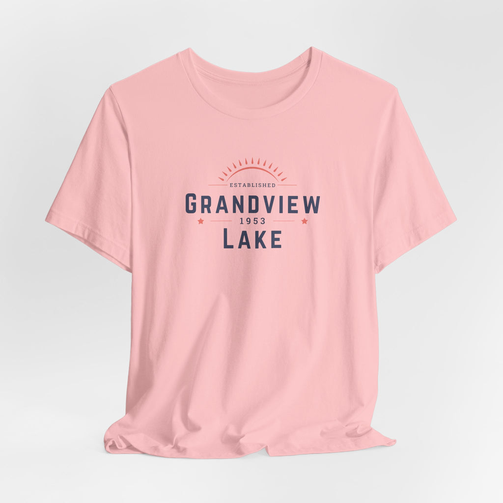 Grandview Lake Tee – Retro Lakeside Graphic T-Shirt