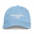 Grandview Lake Coastal Washed Cap — Vintage Beach Dad Hat