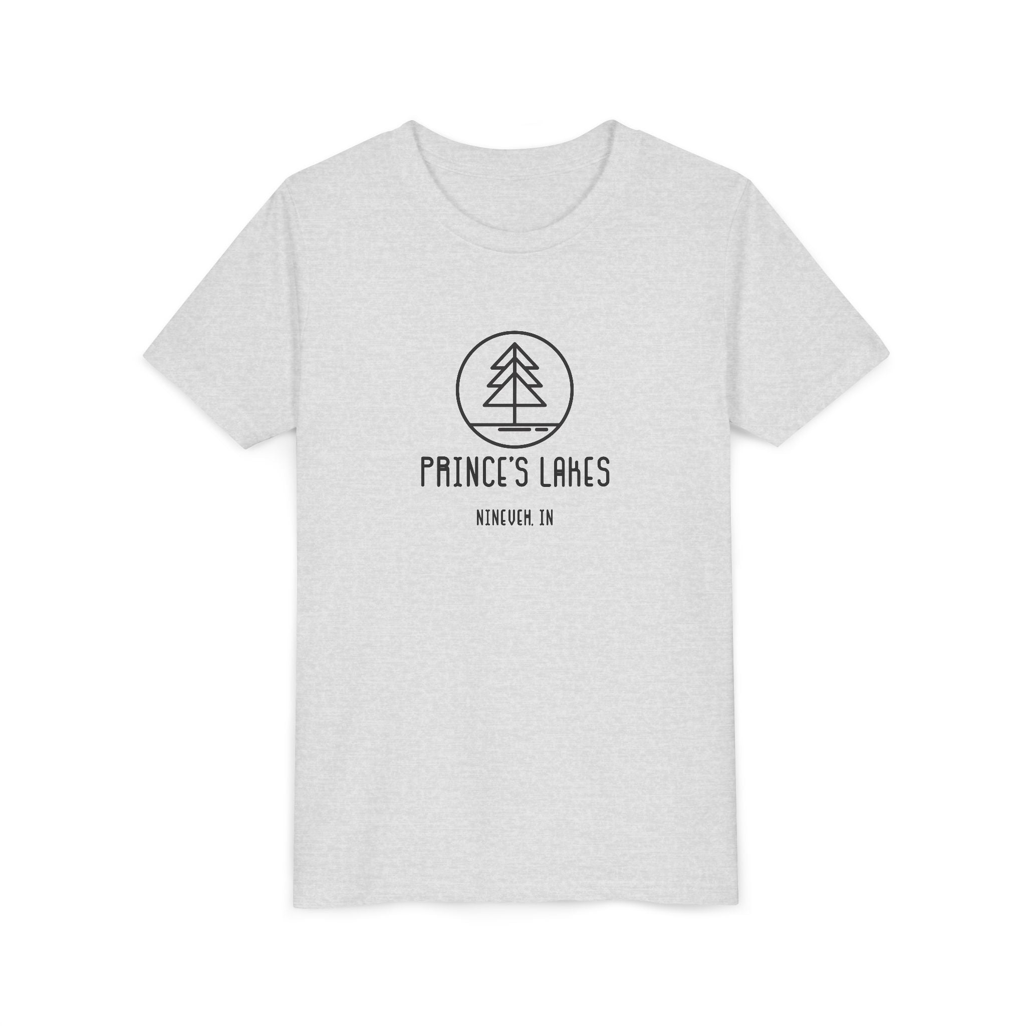 Youth Tee — 'Prince's Lakes' Retro Camp Kids T-Shirt