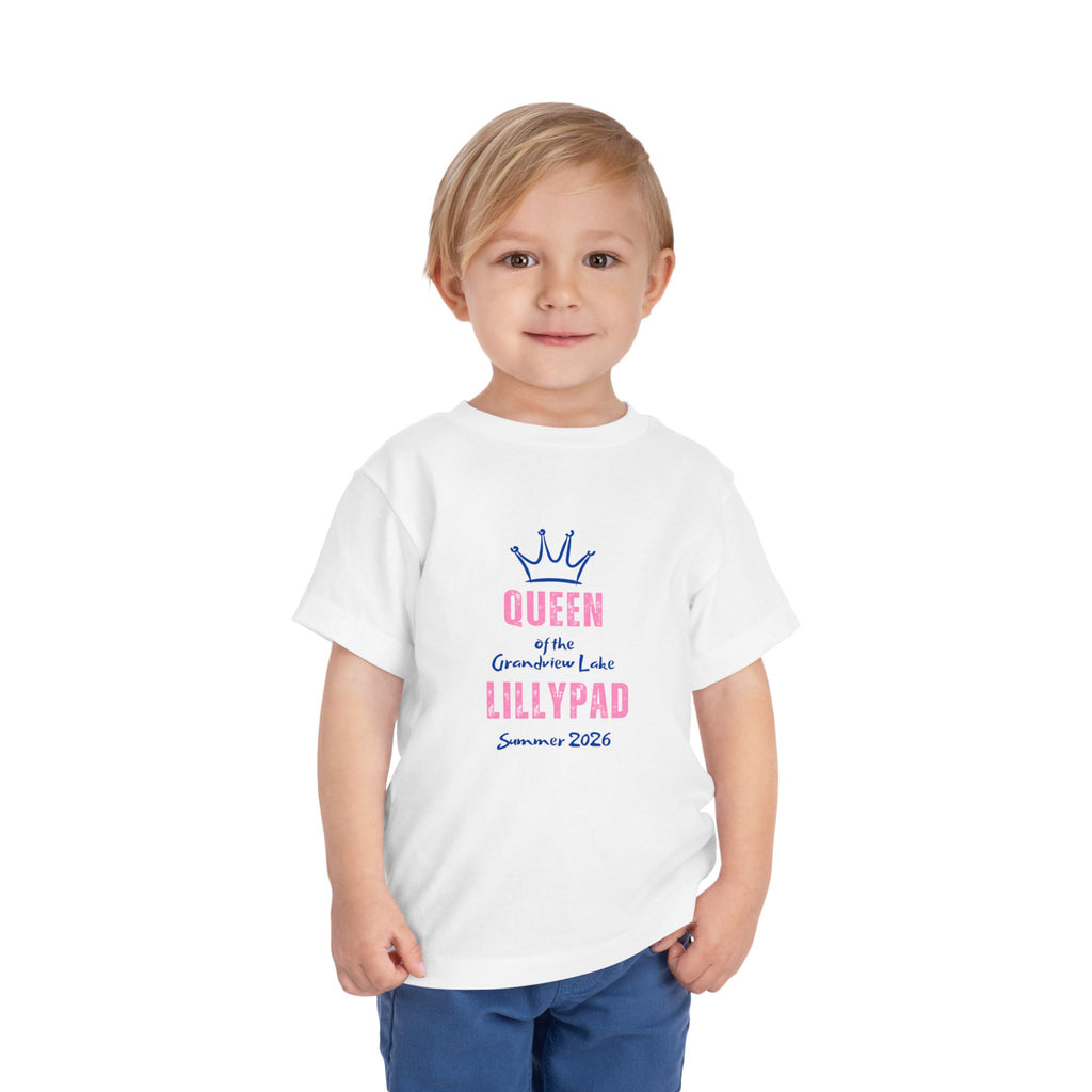 Toddler Tee — “Queen of the Lillypad” Grandview Lake Summer 2026
