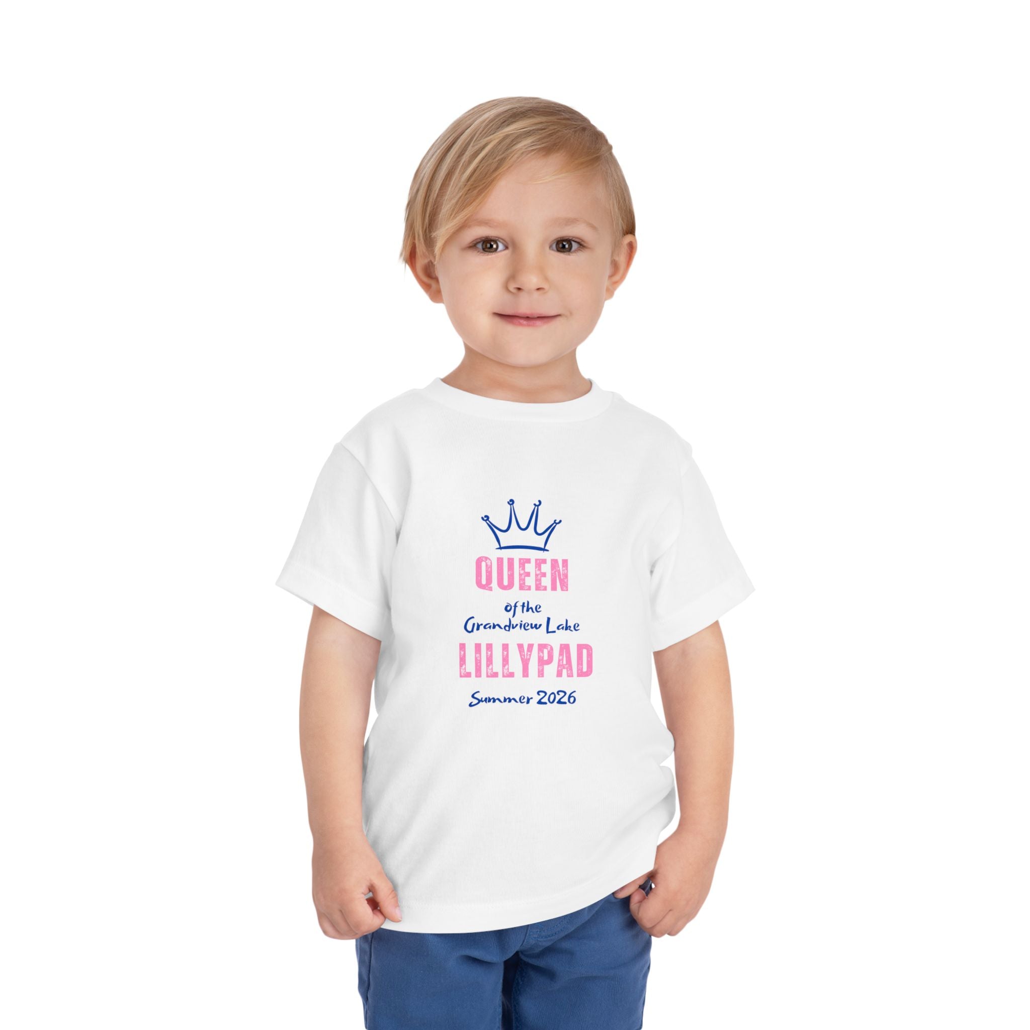 Toddler Tee — “Queen of the Lillypad” Grandview Lake Summer 2026