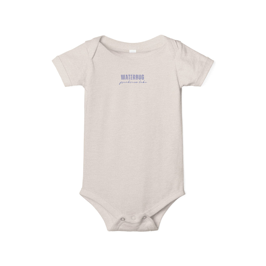 Waterbug Grandview Lake Infant Onesie - Minimal Baby Bodysuit