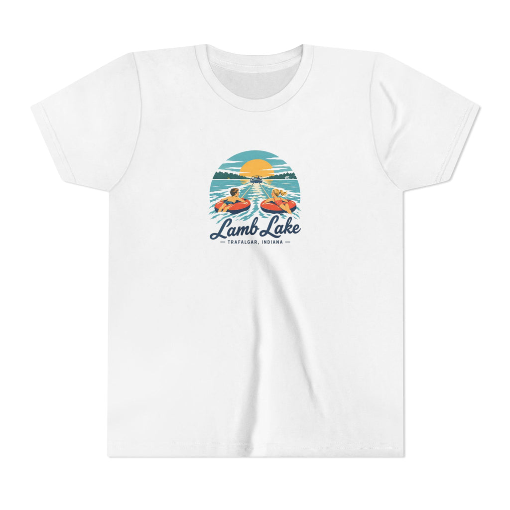 Youth T-Shirt - Lamb Lake Tubing Vintage Design