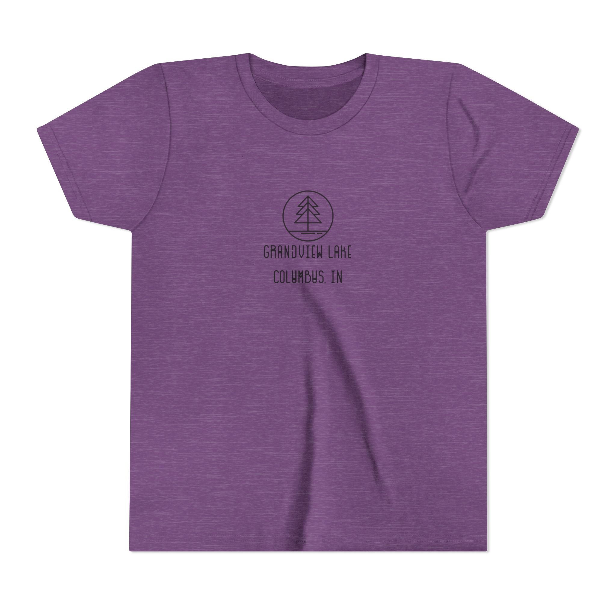 Youth Tee — 'Grandview Lake' Retro Camp Kids T-Shirt