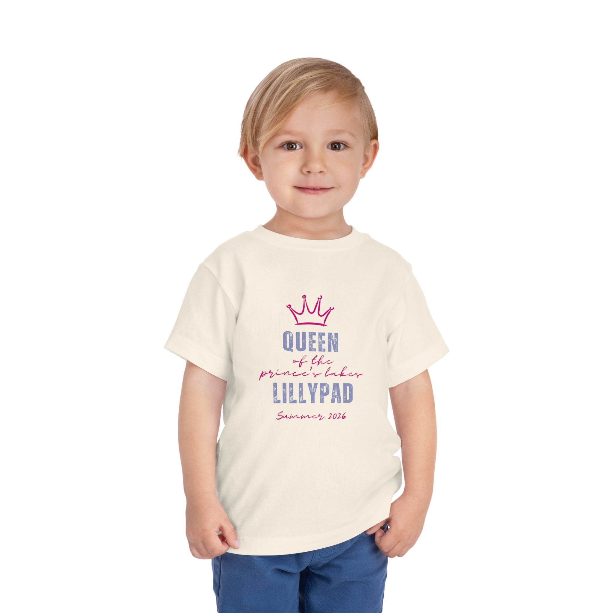 Toddler Tee — “Queen of the Lillypad” Prince's Lakes Summer 2026