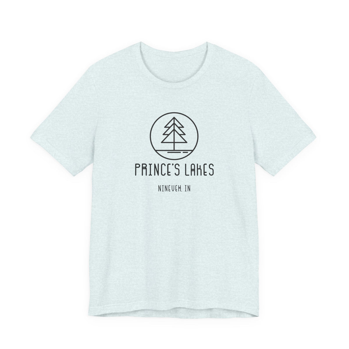Prince's Lakes Minimalist Tee — Lake Forest Graphic Short Sleeve Shirt