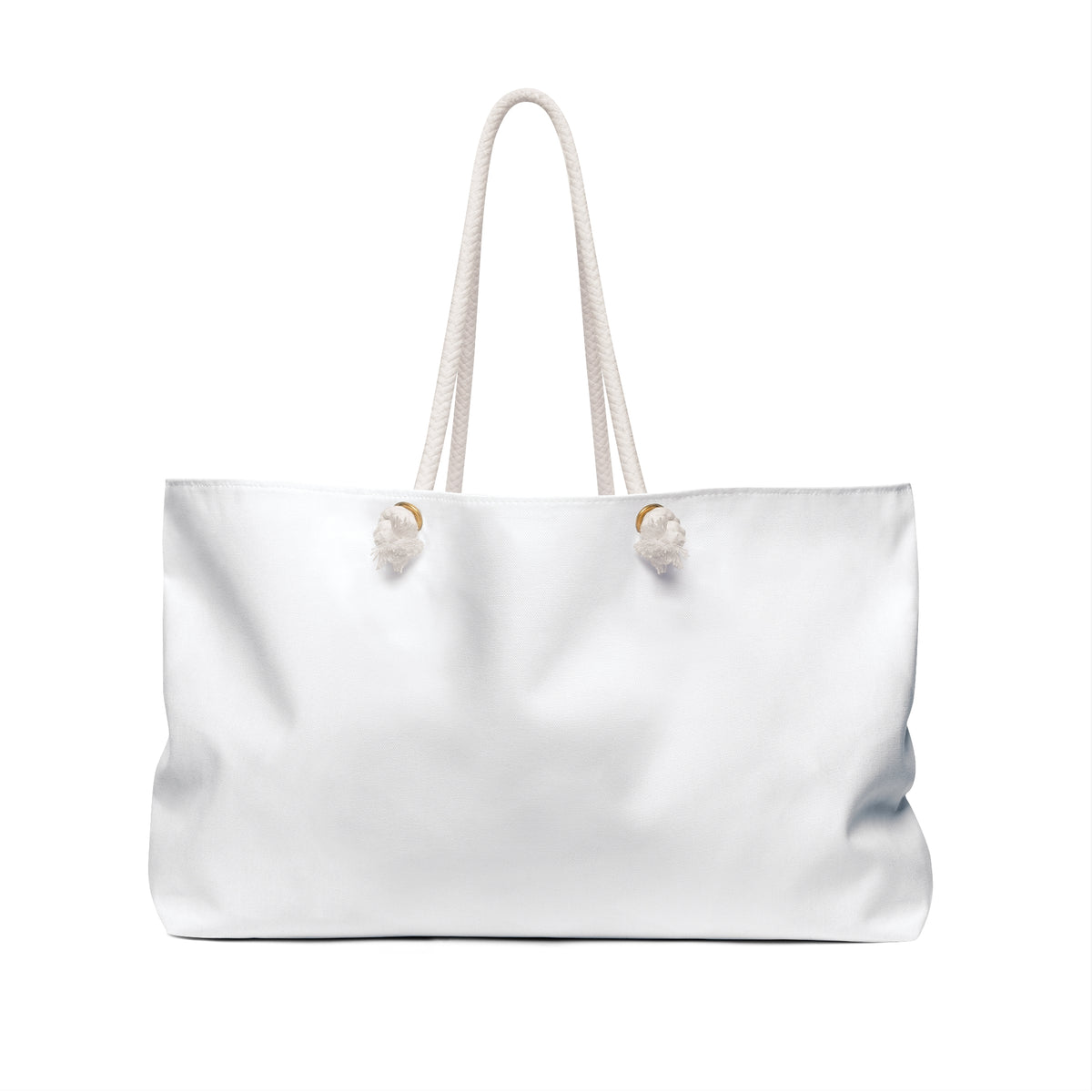 Grandview Lake Map Weekender Bag — Minimalist Nautical Canvas Tote for Travel & Lake