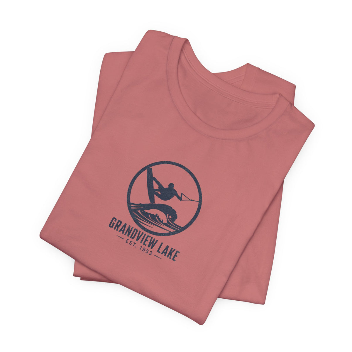 Grandview Lake Wakesurf Emblem Tee — Unisex
