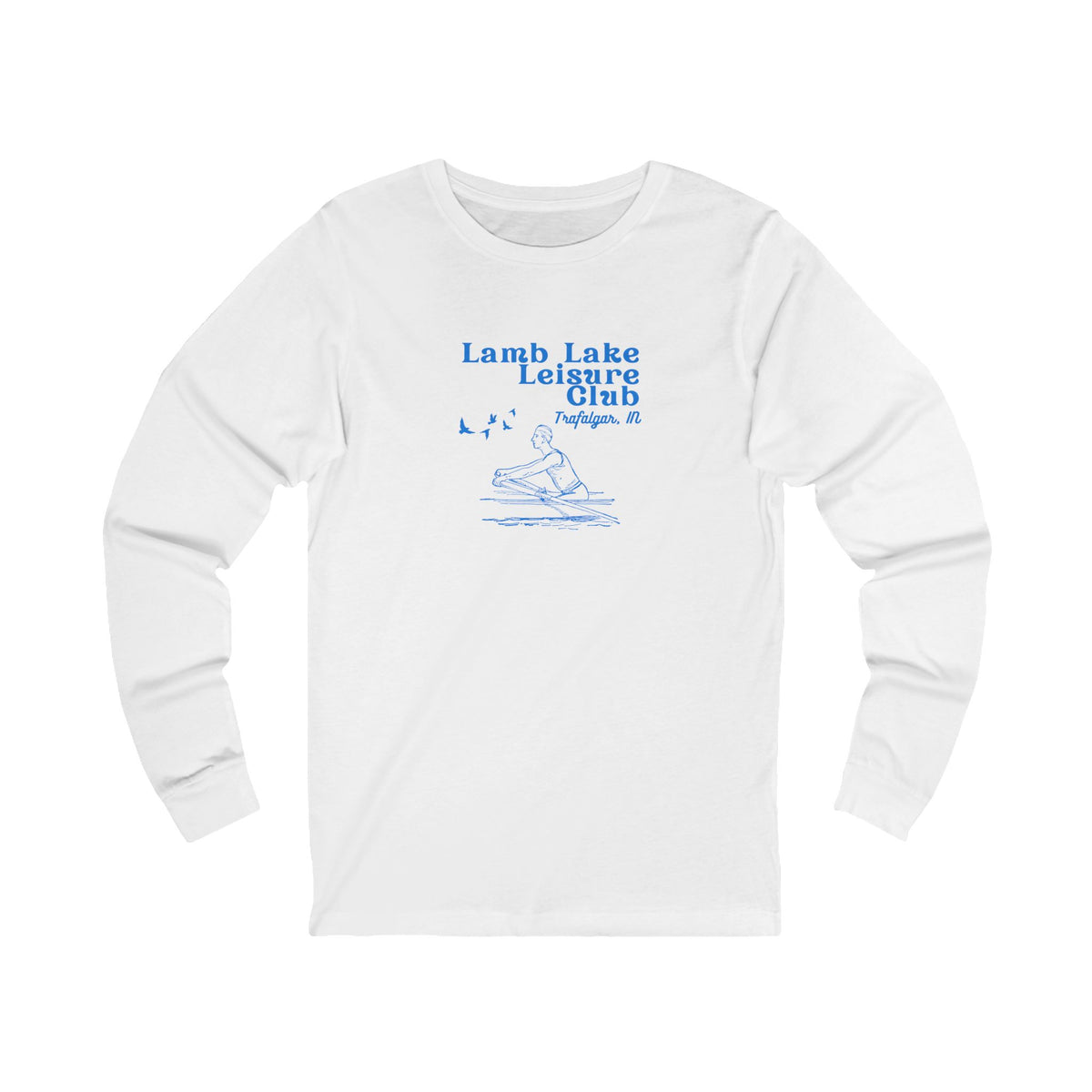 Lamb Lake Kayak Leisure Club Long Sleeve Tee