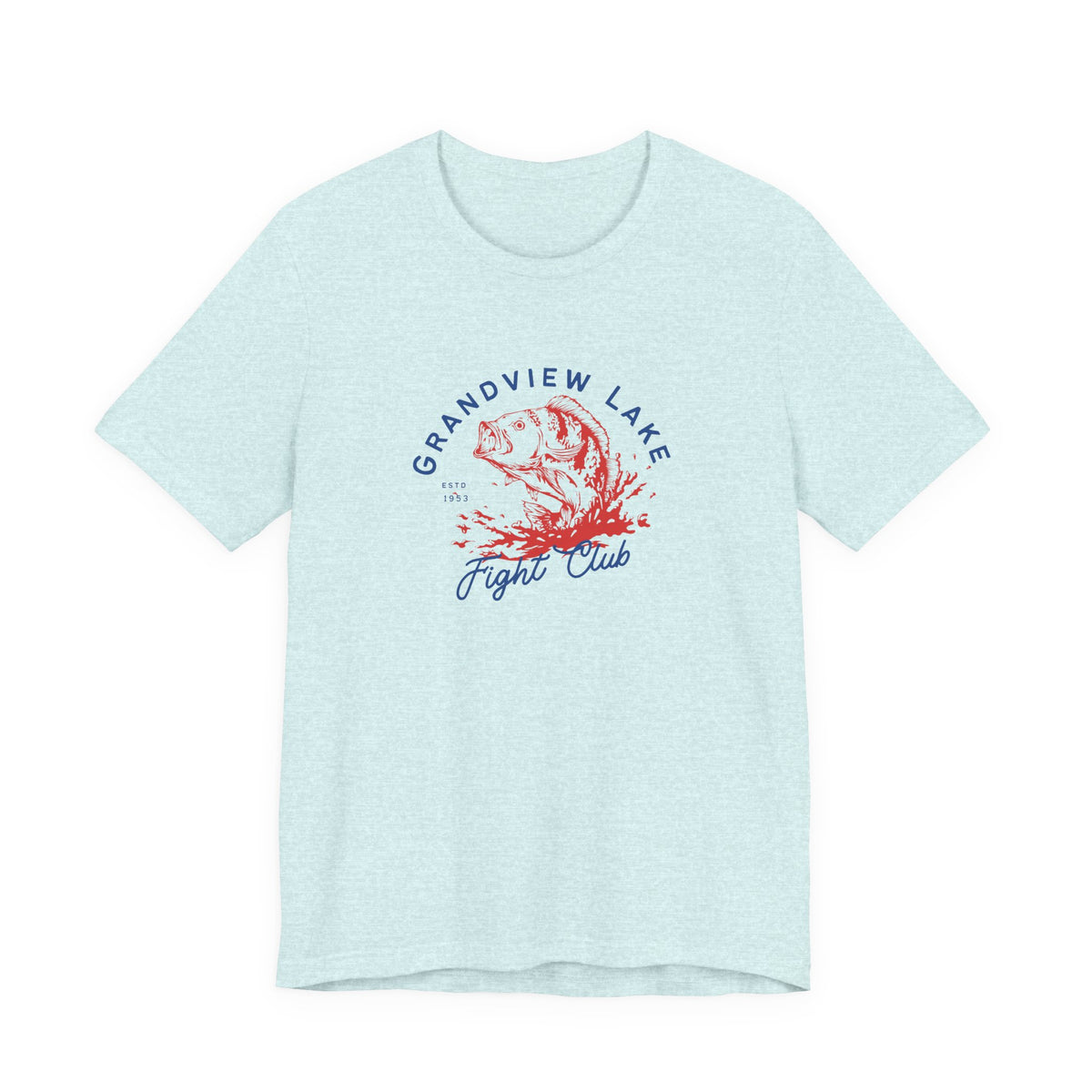 Grandview Lake Fight Club Fishing T-Shirt