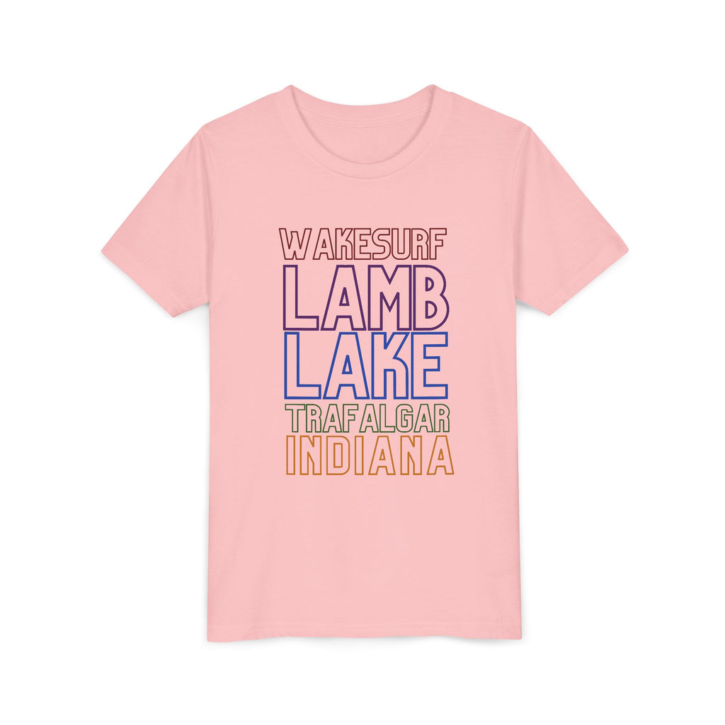 Youth Tee - Lamb Lake Columbus Indiana Wakesurf (Kids)