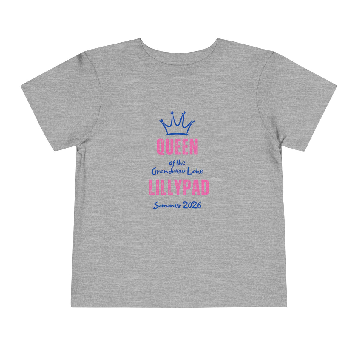 Toddler Tee — “Queen of the Lillypad” Grandview Lake Summer 2026